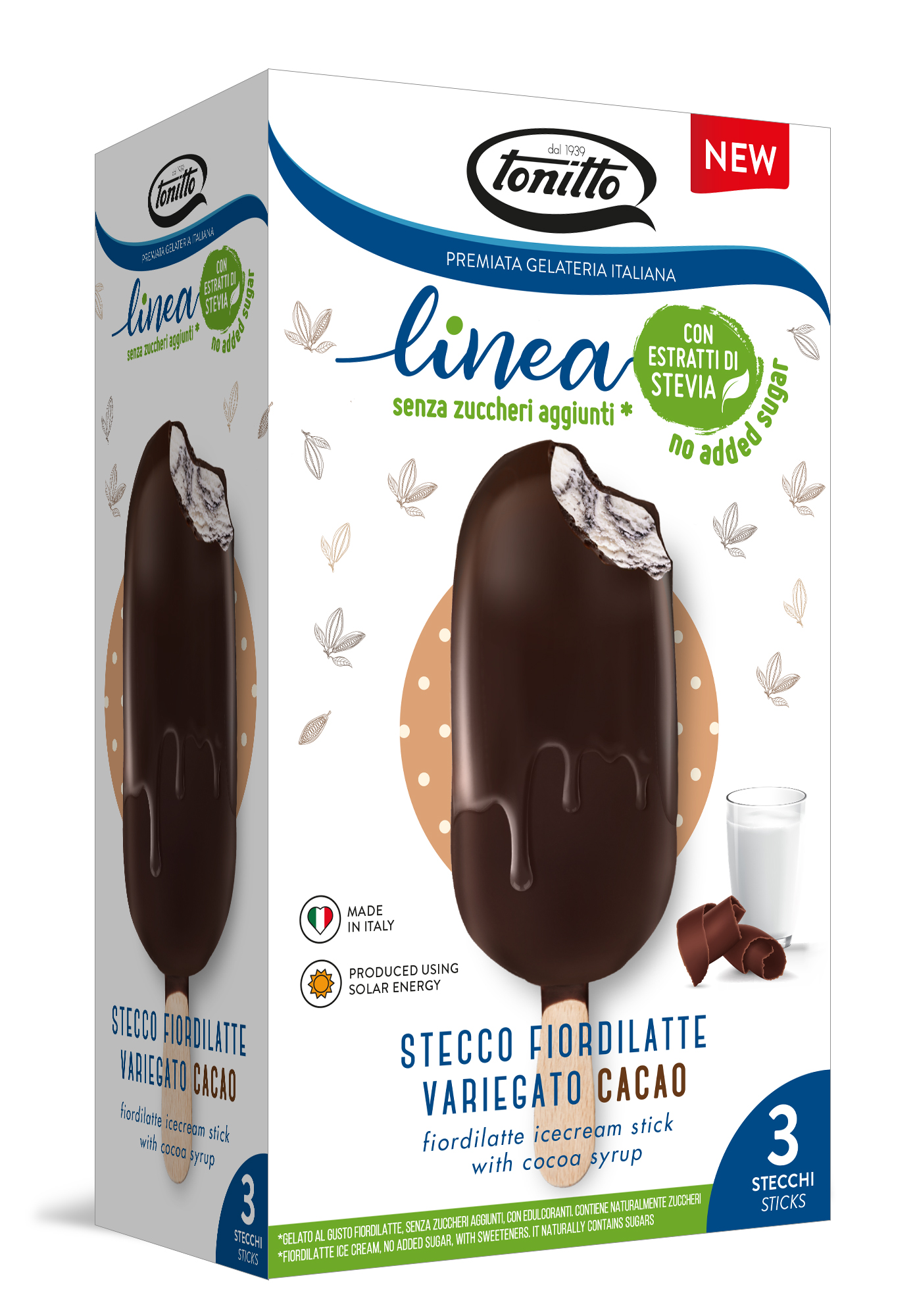 Estate 2022, arriva lo Stecco Gelato senza zuccheri aggiunti realizzato con estratti di stevia
